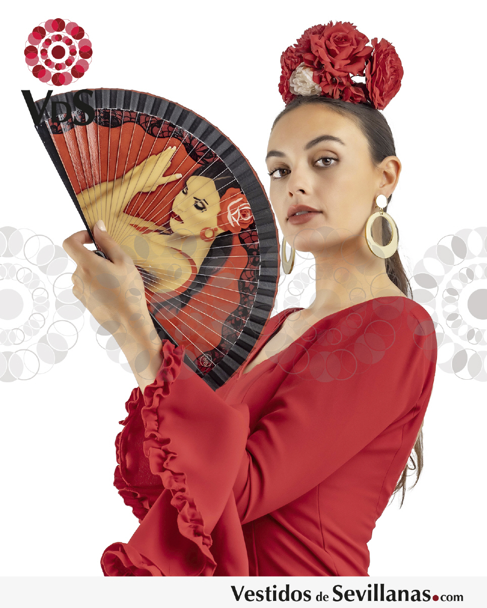 Abanicos de flamenca