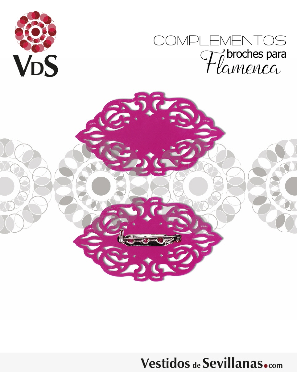 Broche B&Aacute;SICO  Flamenca T.M_3col