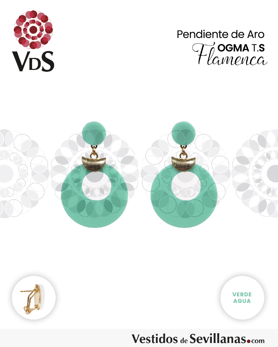Pendientes Flamenca