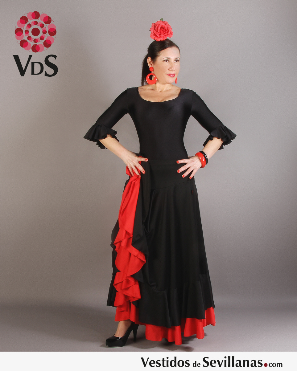 Falda baile flamenco - Trajes de flamenca - Imagen de propiedad intelectual y autor - VdS@All Rigths Reserved
