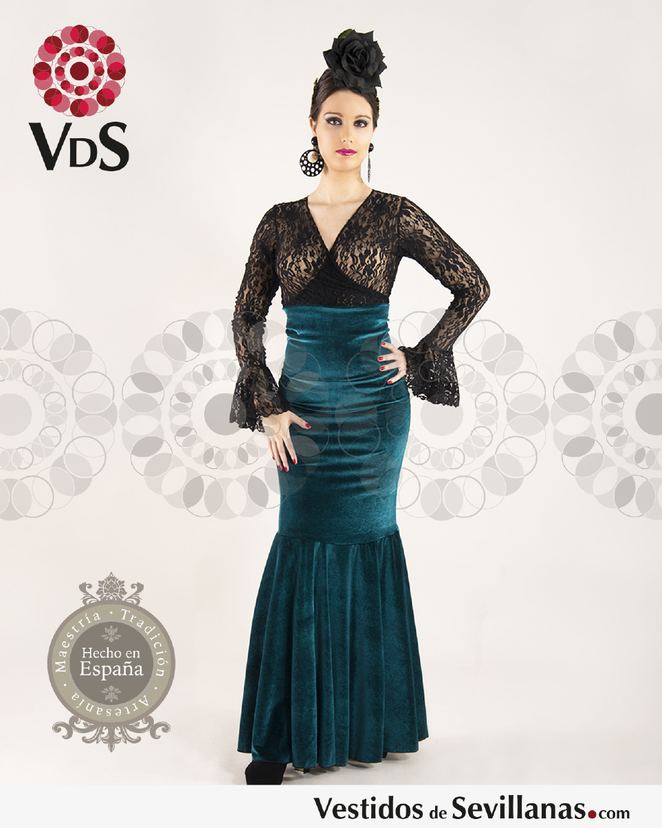 Faldas de baile verdes