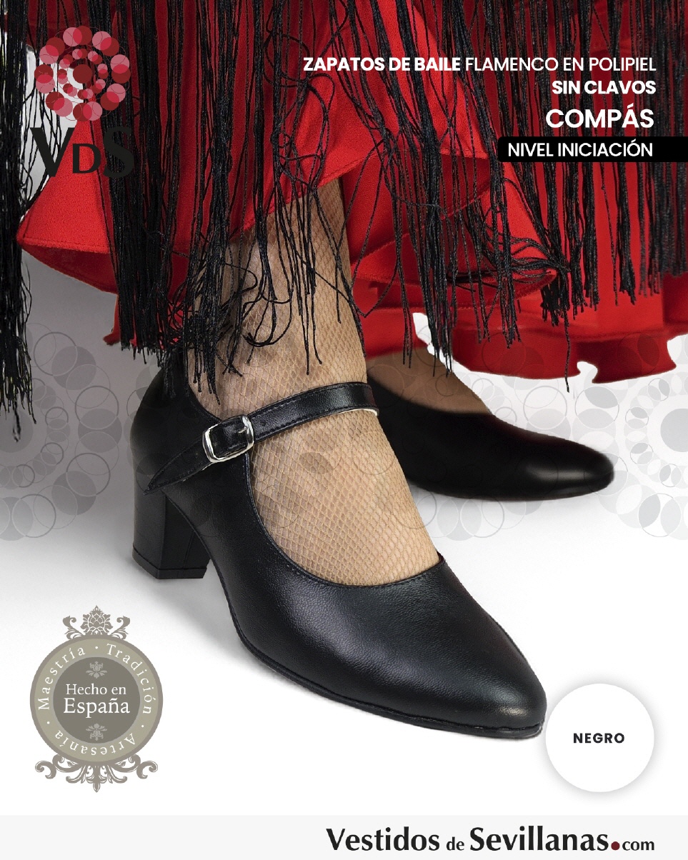 Zapato Flamenco COMP&Aacute;S_3col