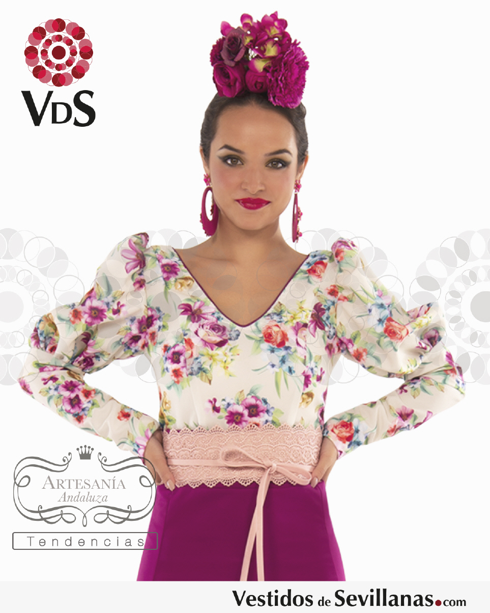 Blusa flamenca