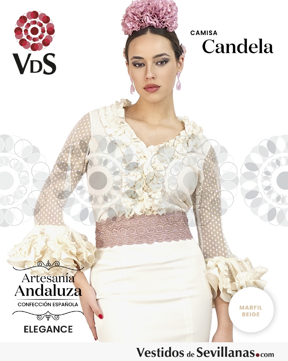 Camisa CANDELA Strech/Plumeti_3col