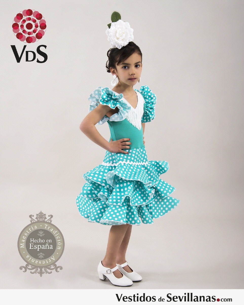 Traje de Flamenca GIRALDA corto (T.4)_3col