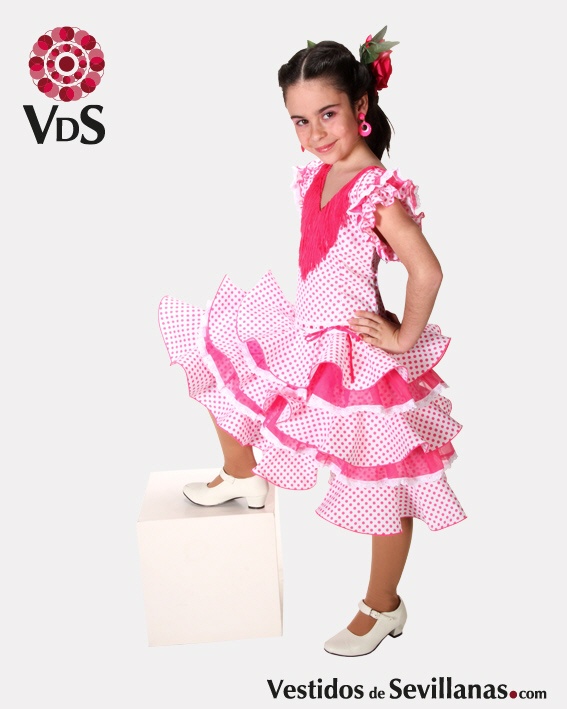 Traje de Flamenca GRANADA corto (T.4)_3col