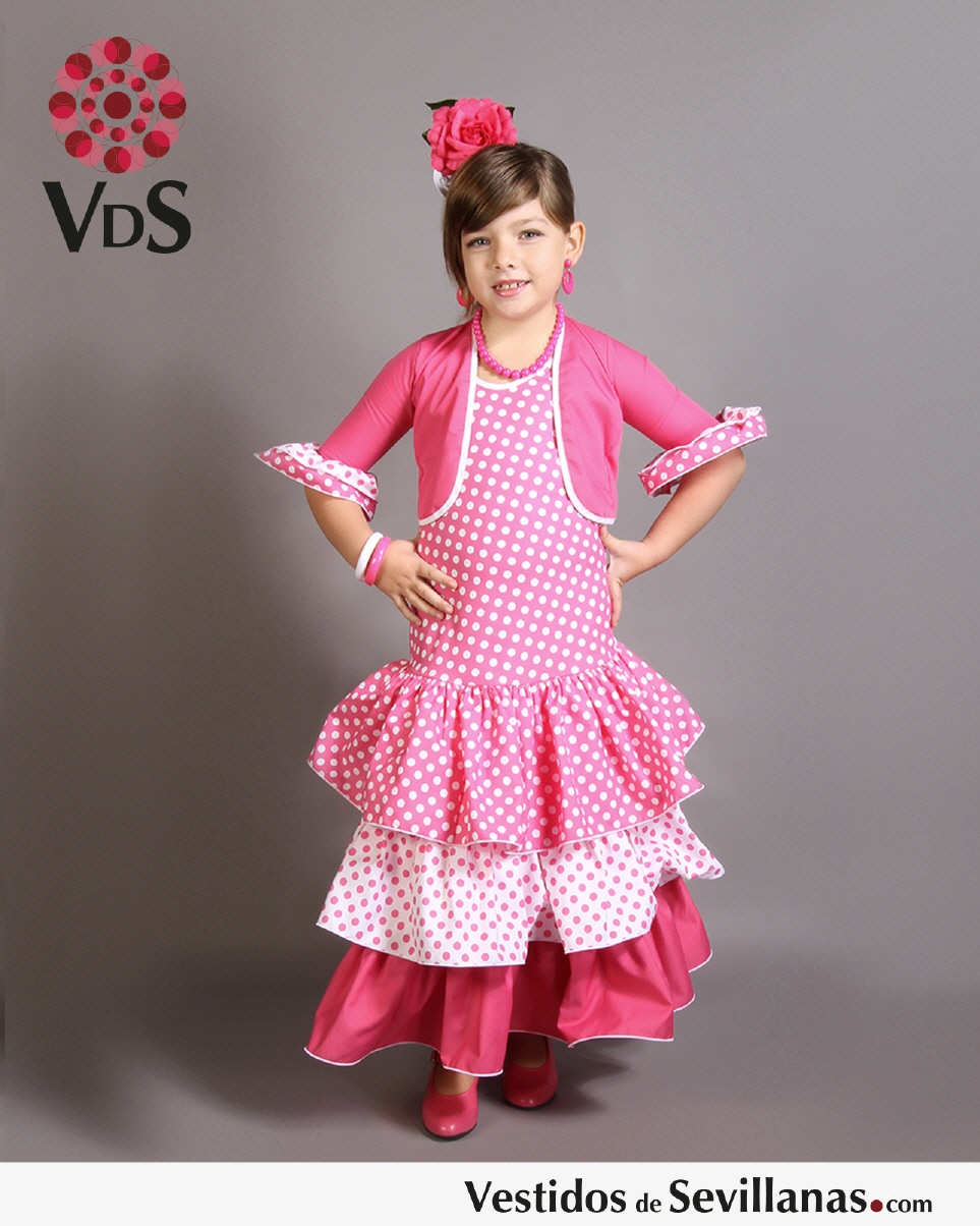 Traje Flamenca M&Aacute;LAGA Largo_3col