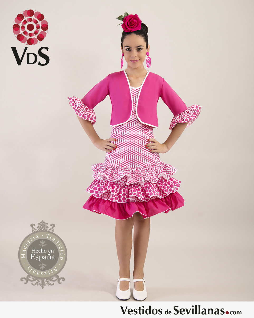Trajes de flamencas, para ni&ntilde;as.