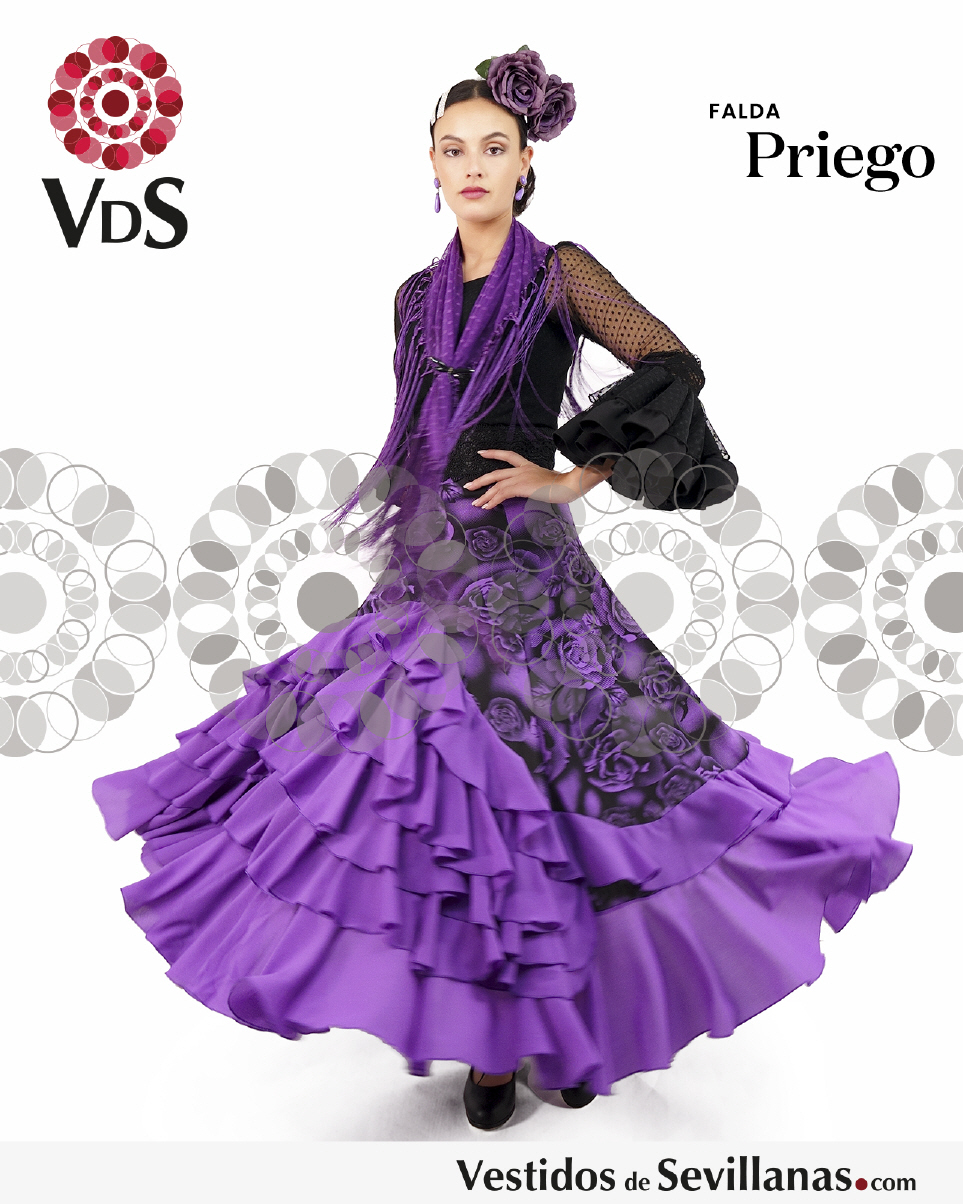 Faldas baile flamenco