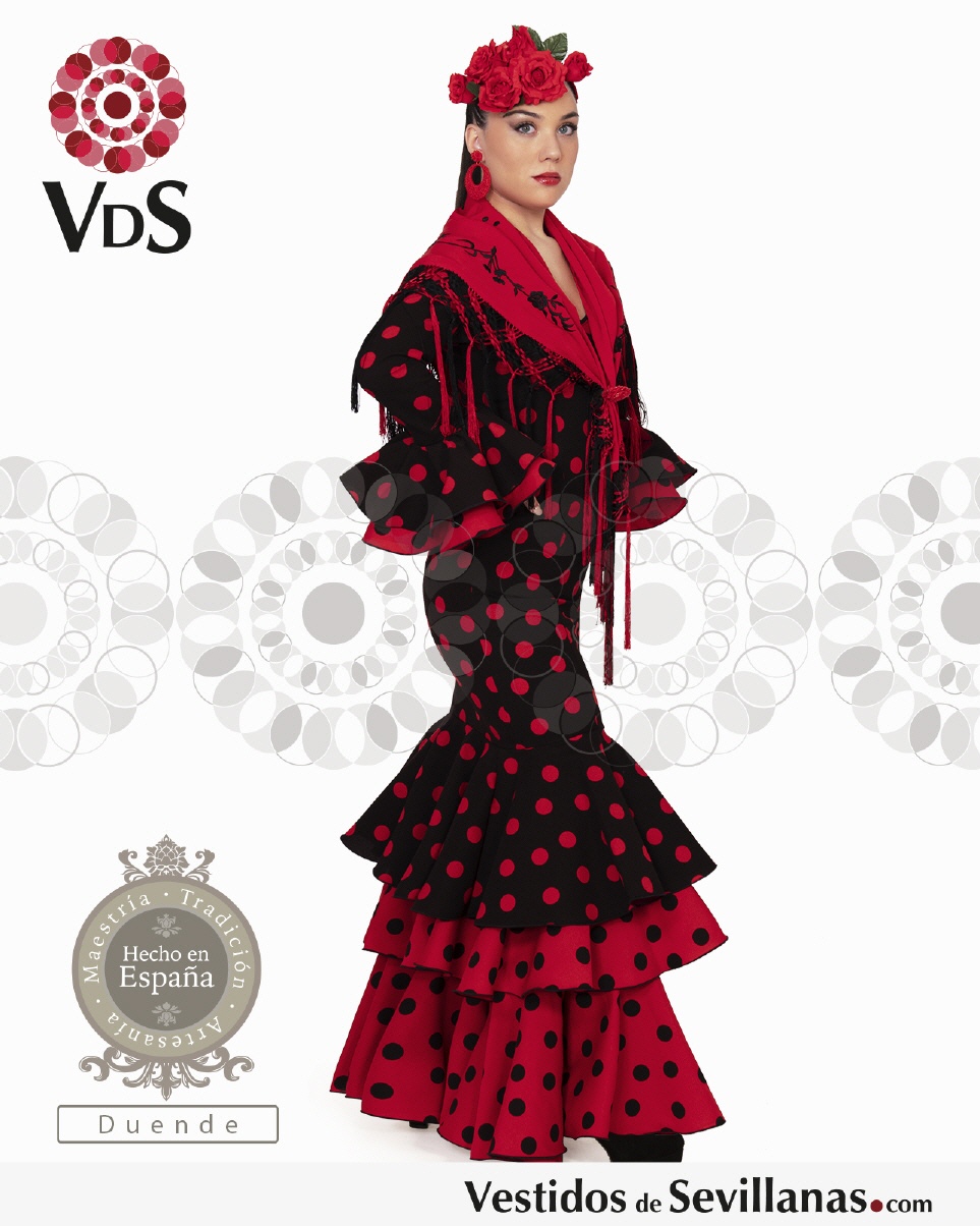 Traje Flamenca CHICLANA Strech_3col