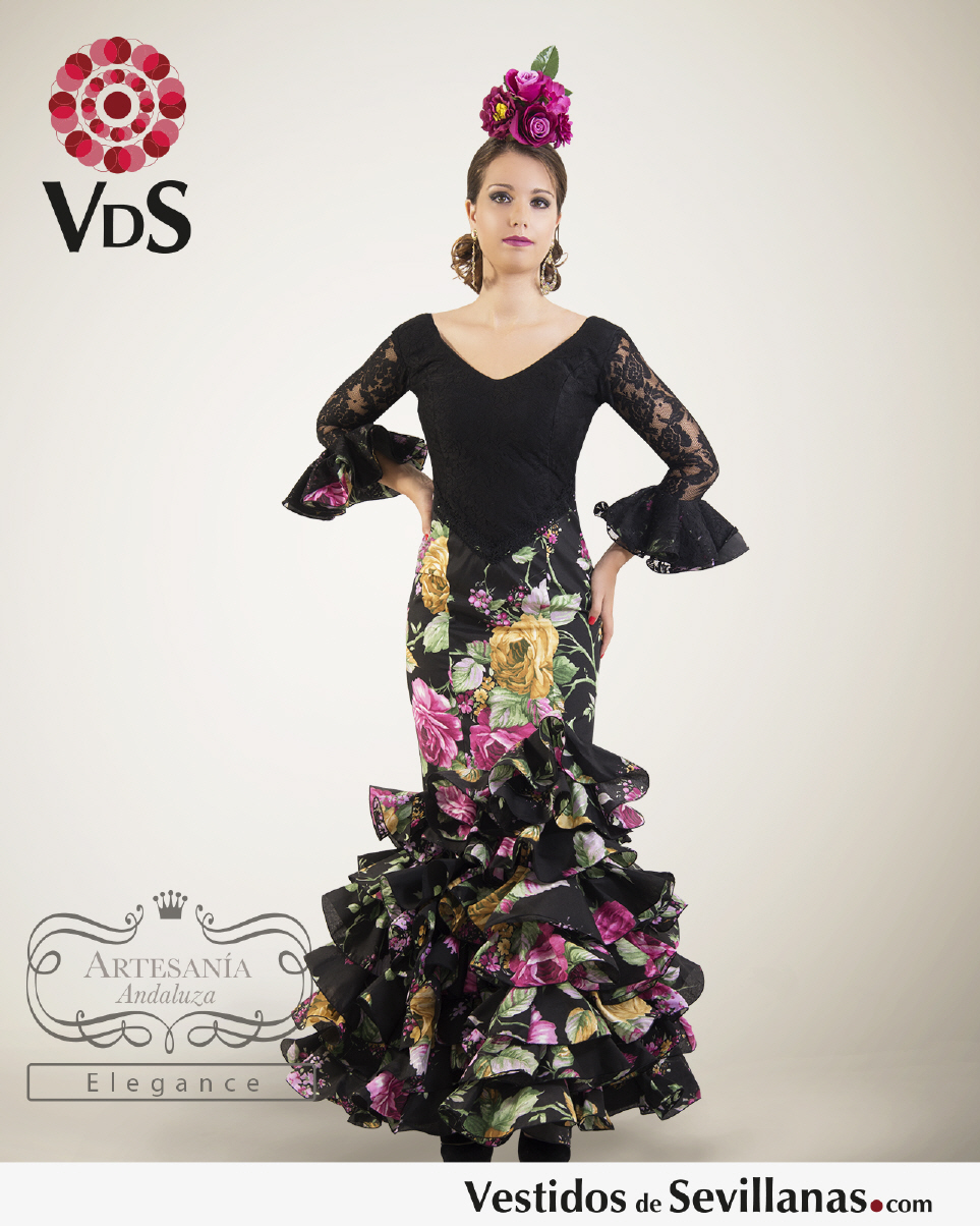 Trajes de flamenca en popel&iacute;n