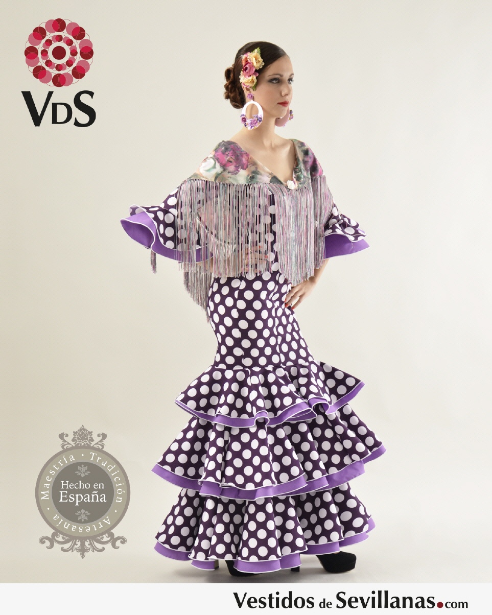 Traje de Flamenca AND&Uacute;JAR Strech (T.36)_3col