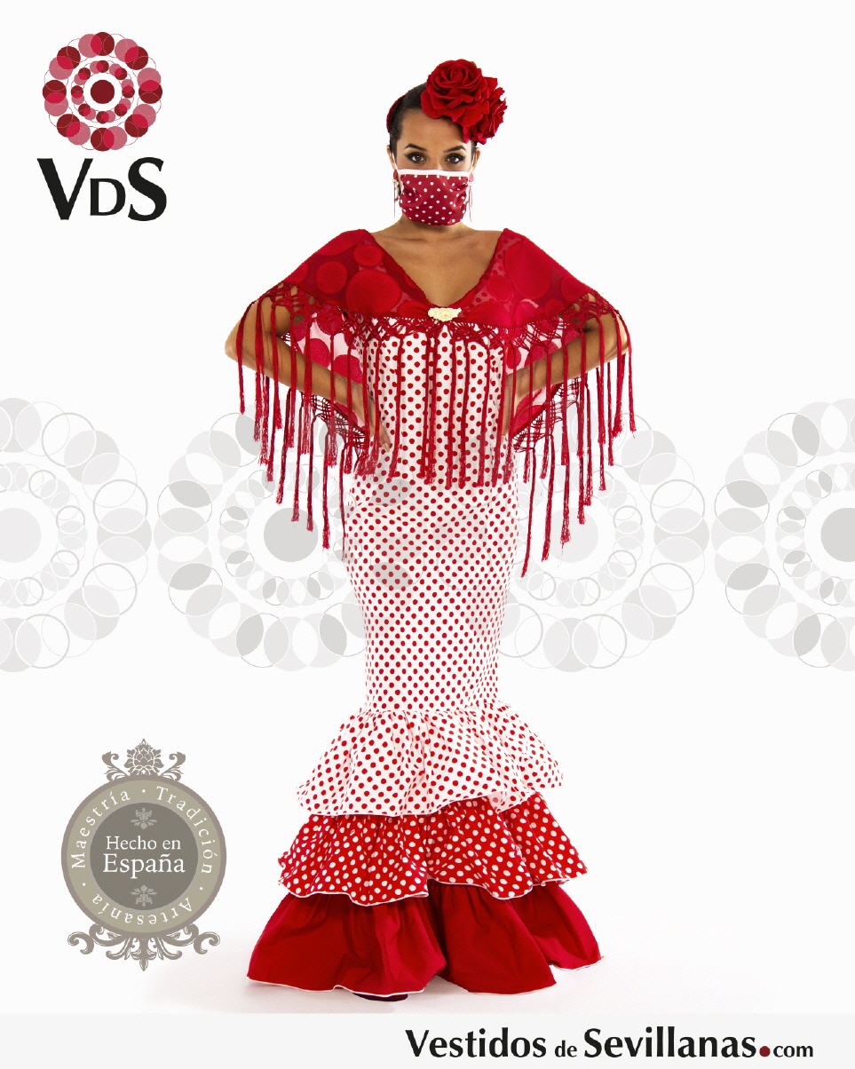 Traje de Flamenca M&Aacute;LAGA (Largo)_3col