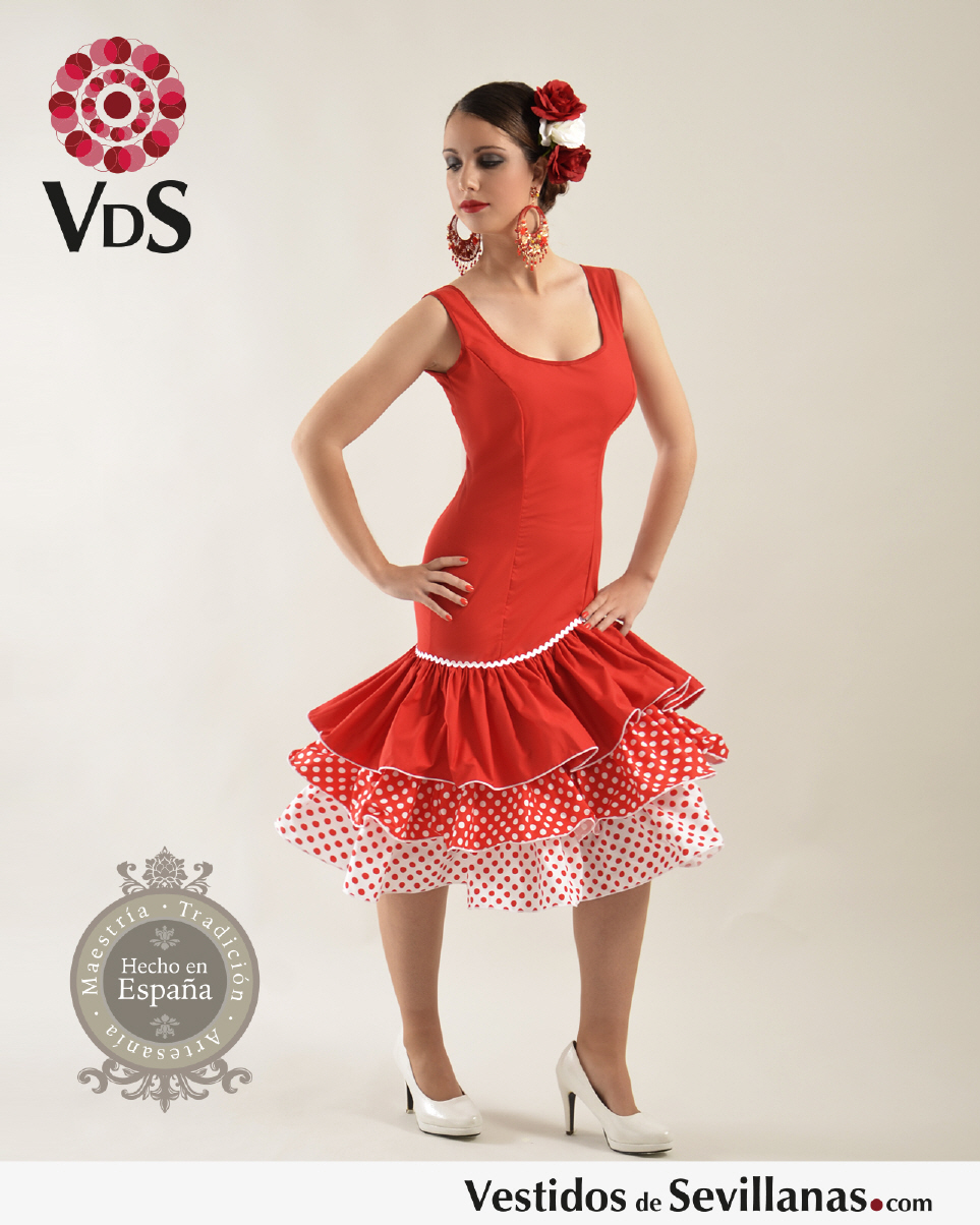 Trajes de flamenca cortos