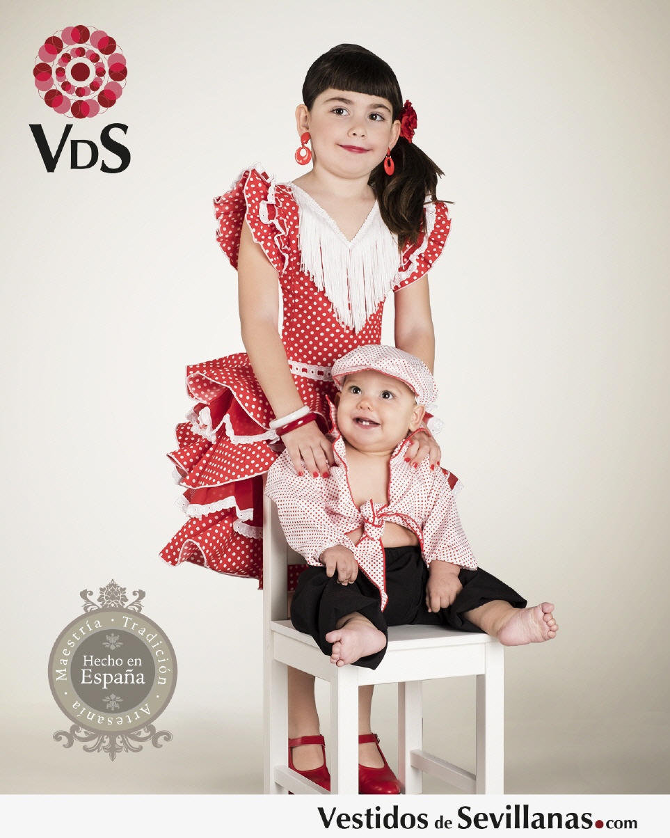 Traje Flamenco para Ni&ntilde;o GITANILLO (T.4)_3col