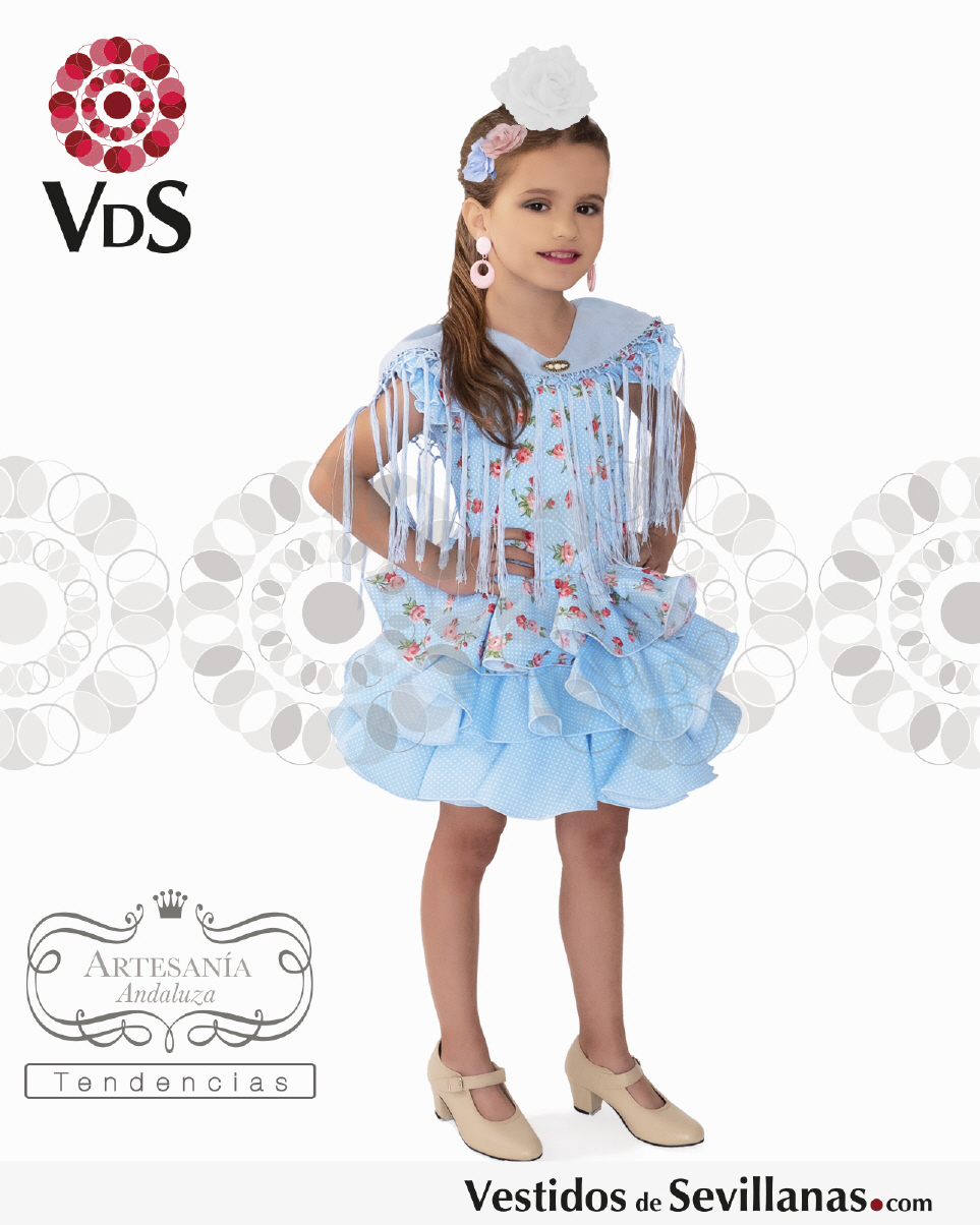 Trajea flamenca cortos