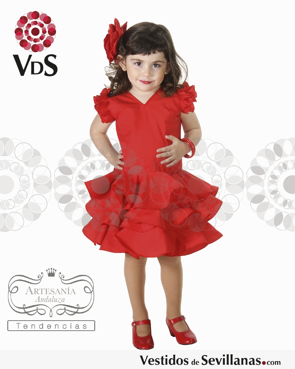 Traje de Flamenca FERIA Corto (T.6)_3col