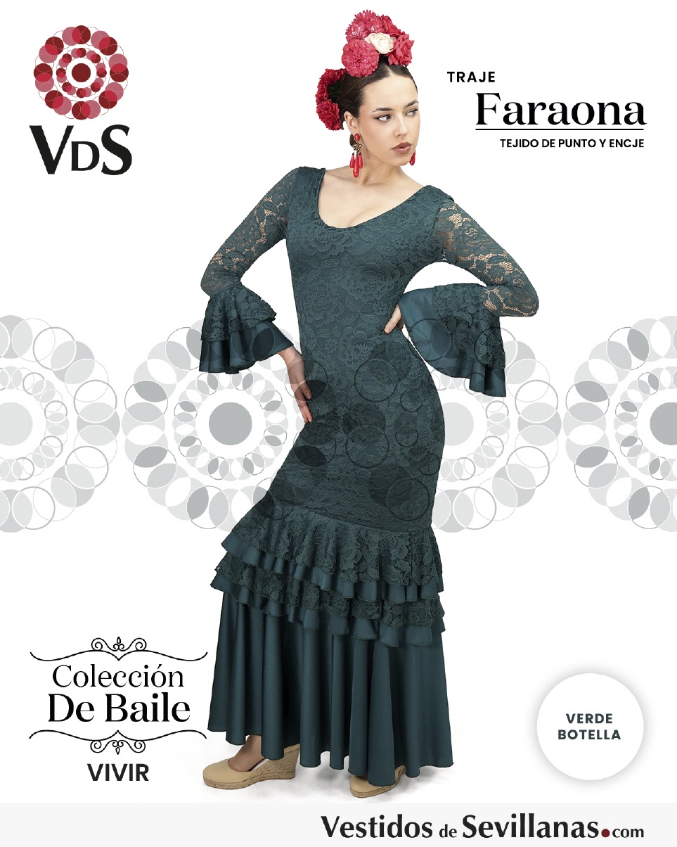 Traje de baile FARAONA Encaje_3col