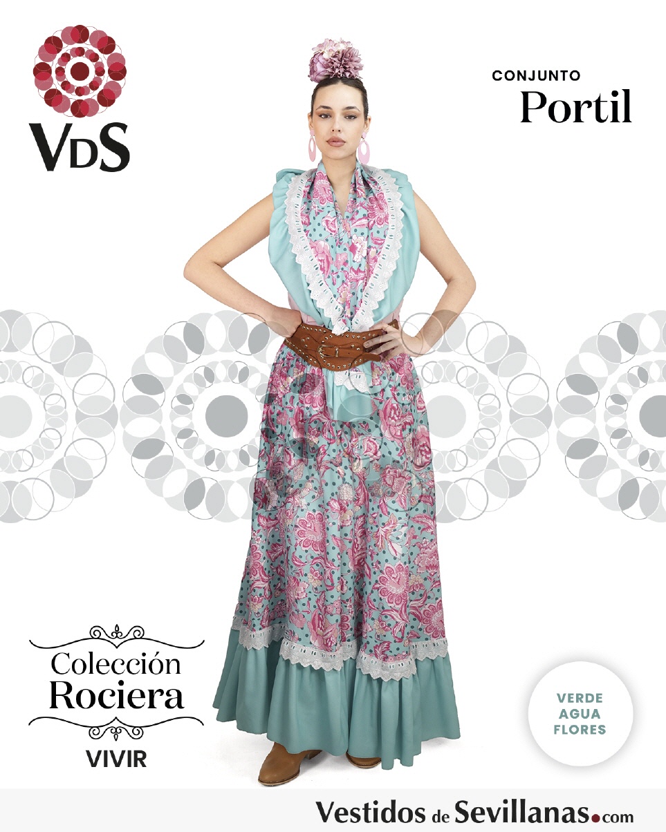 Conjunto Pico+Falda Rociera PORTIL_3col