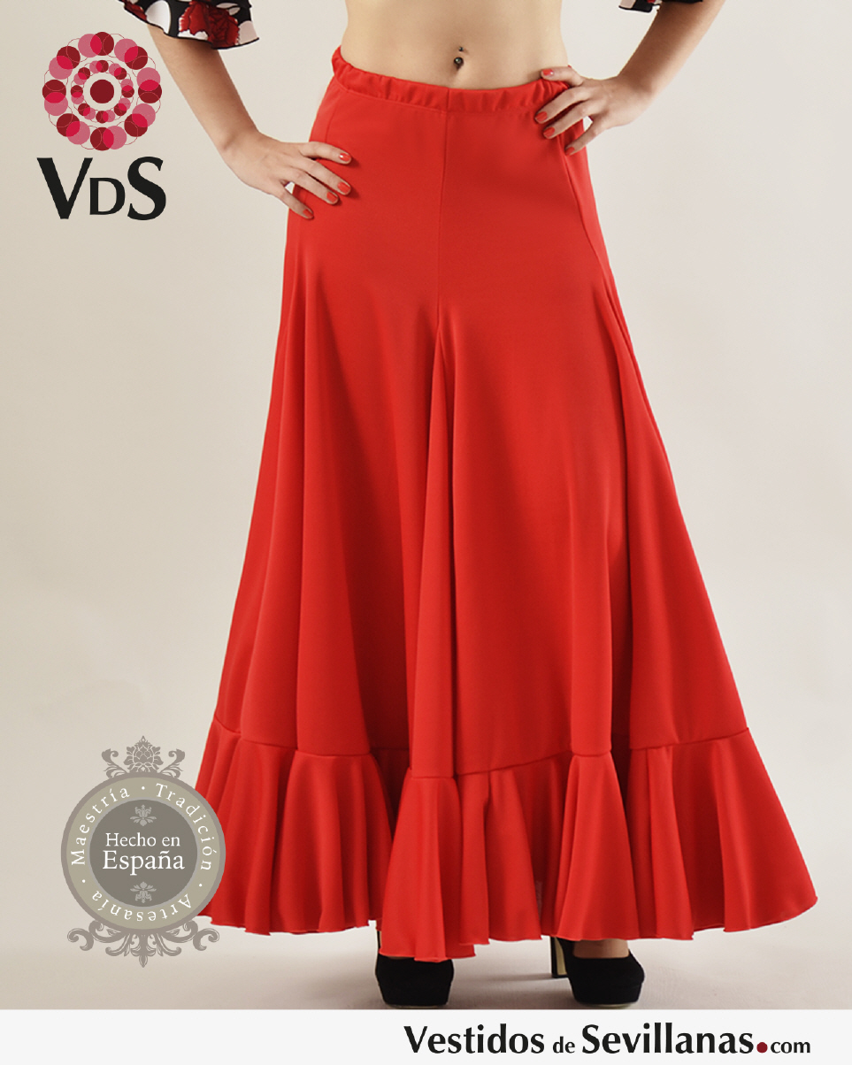Falda baile flamenco