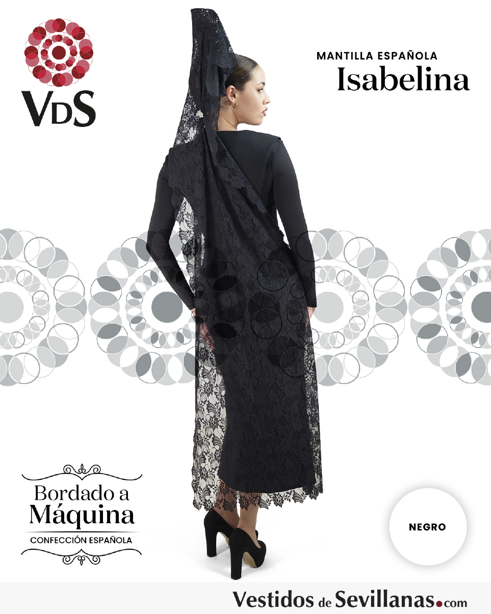 Mantilla Espa&ntilde;ola ISABELINA