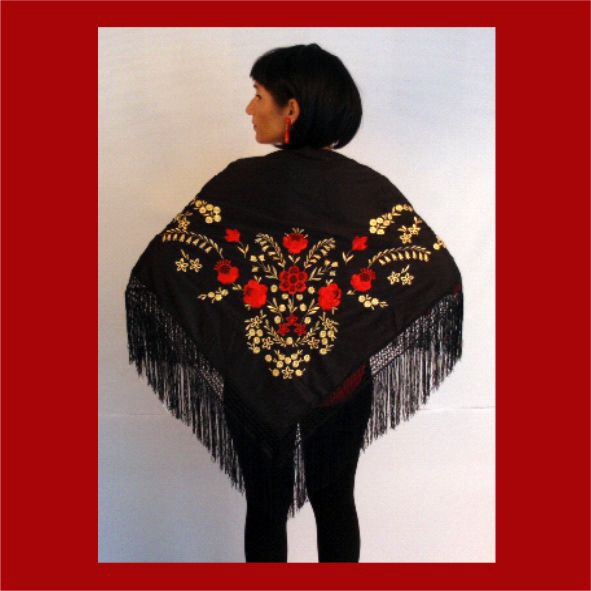 Mant&oacute;n CASSIA Bordado T.L_3col