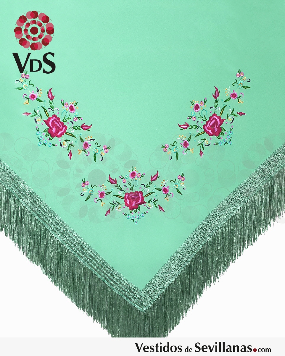 Mant&oacute;n NERINE Bordado T.L_3col