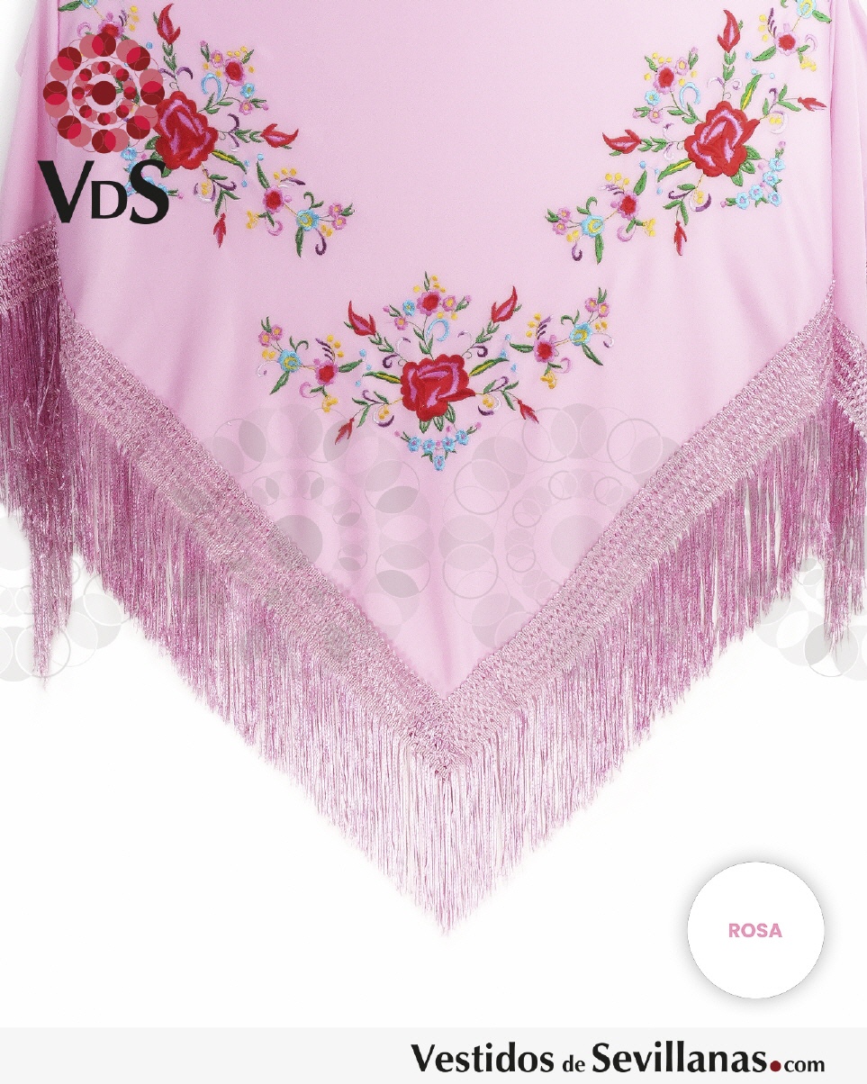 Mant&oacute;n NERINE Bordado T.L_3col