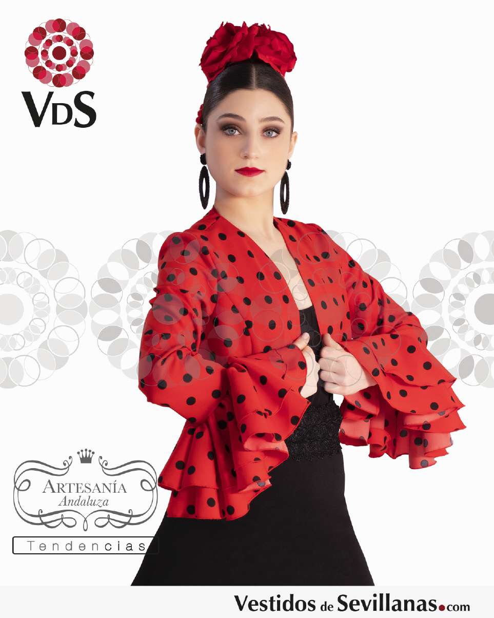 Torera lunares flamenca