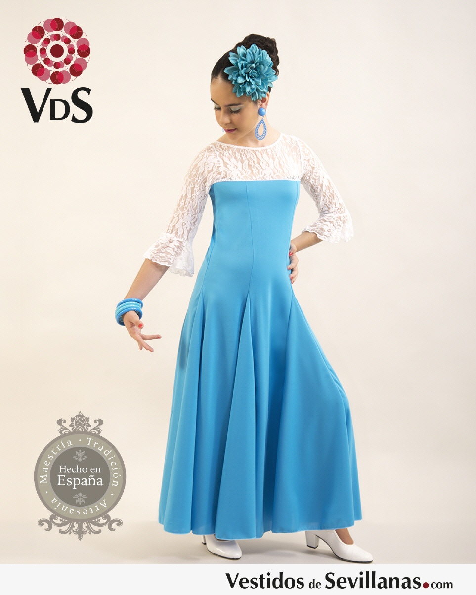 Traje de baile Ni&ntilde;a BARAS ENCAJE_3col