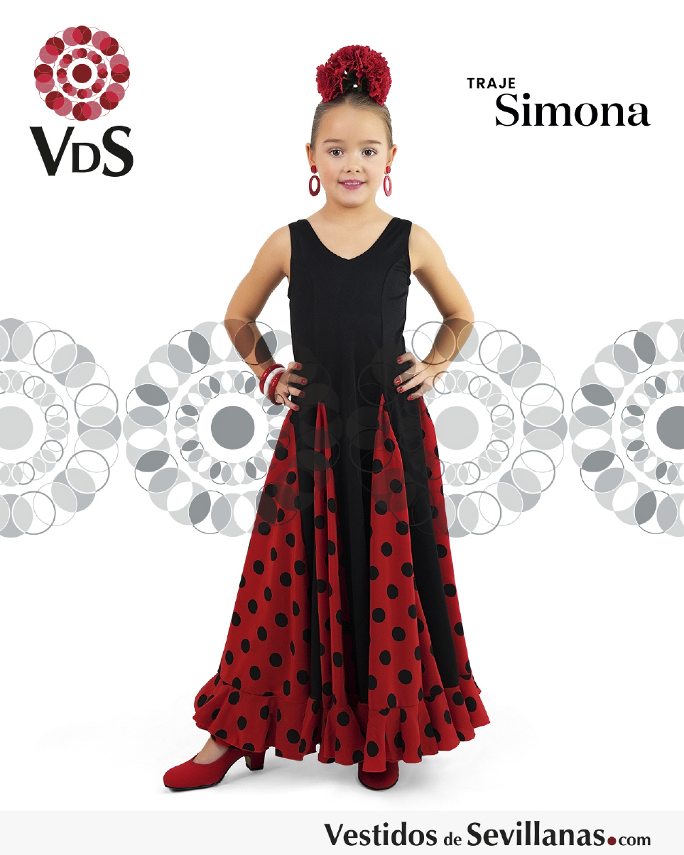 Vestidos de baie flamenco